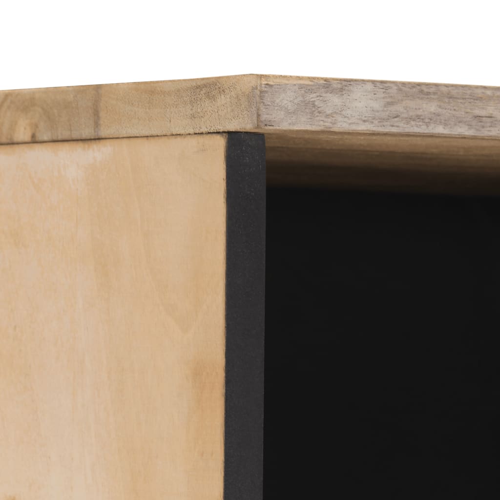Bathroom Cabinet 38x33x160 cm Solid Mango Wood