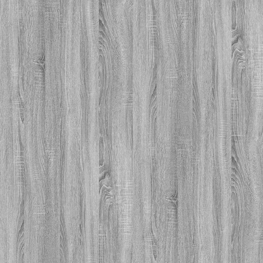 2-piece bathroom furniture set gray Sonoma wood material