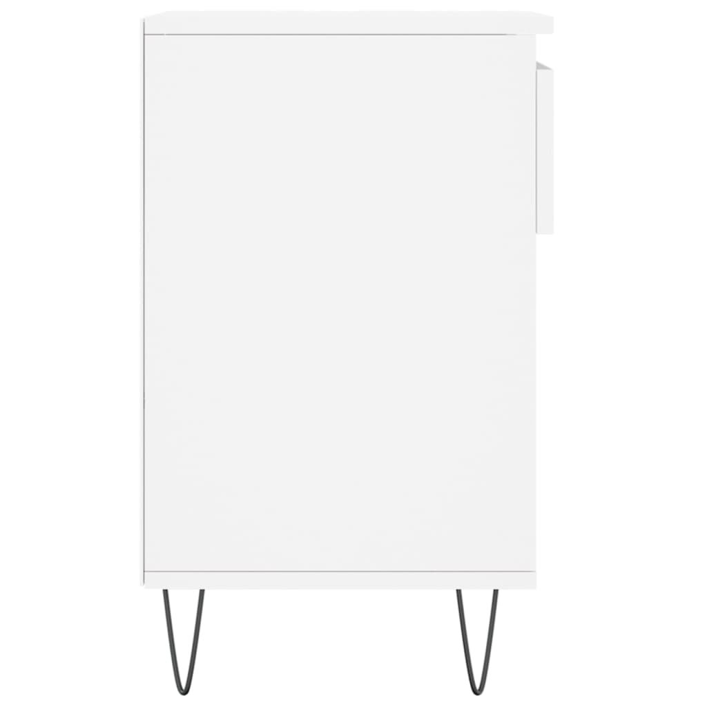 Shoe Rack White 102x36x60 cm Wood Material