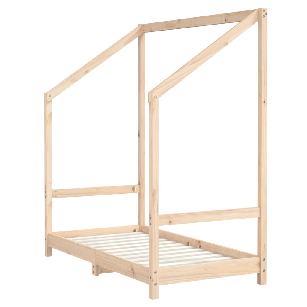 Children's bed 70x140 cm solid pine wood