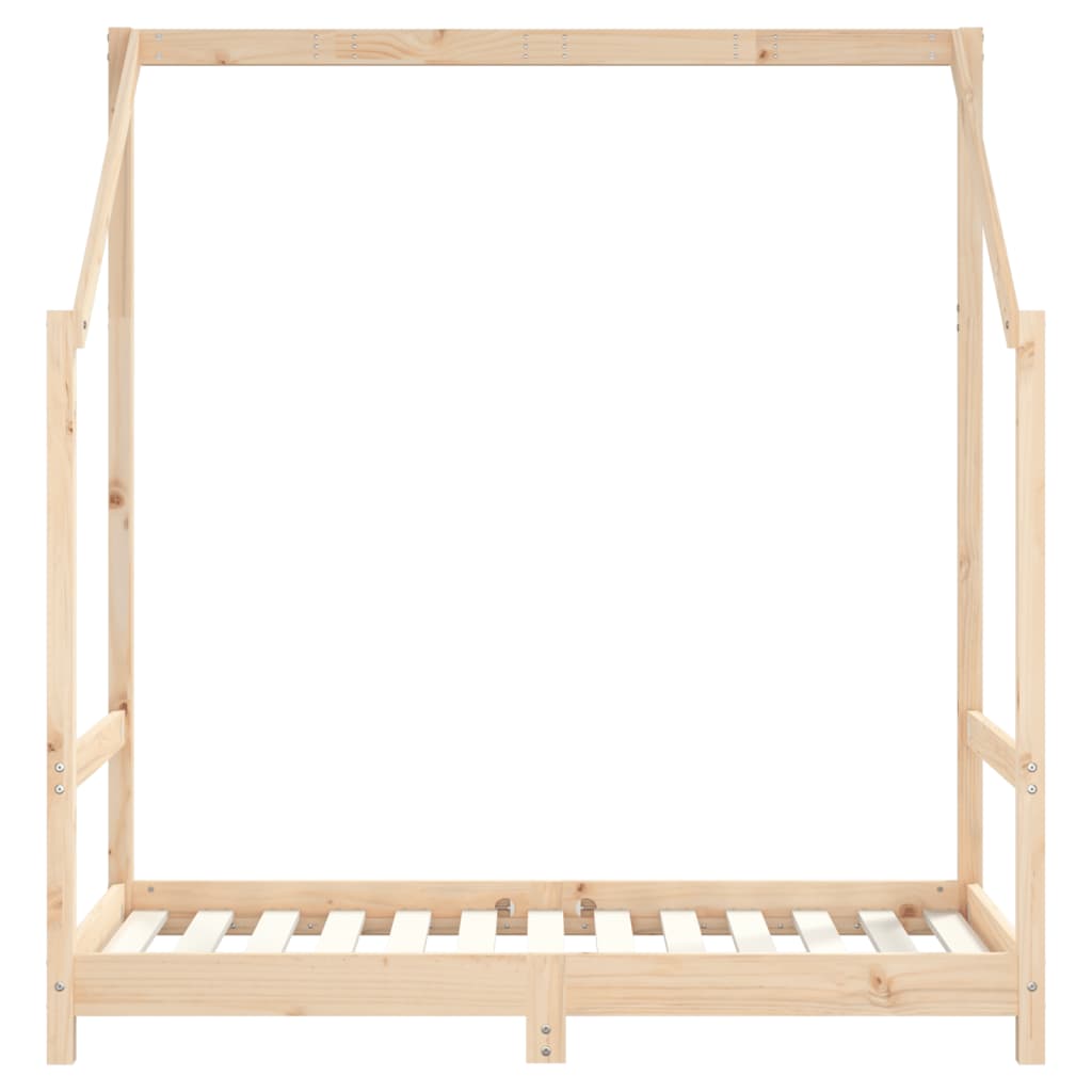 Children's bed 70x140 cm solid pine wood
