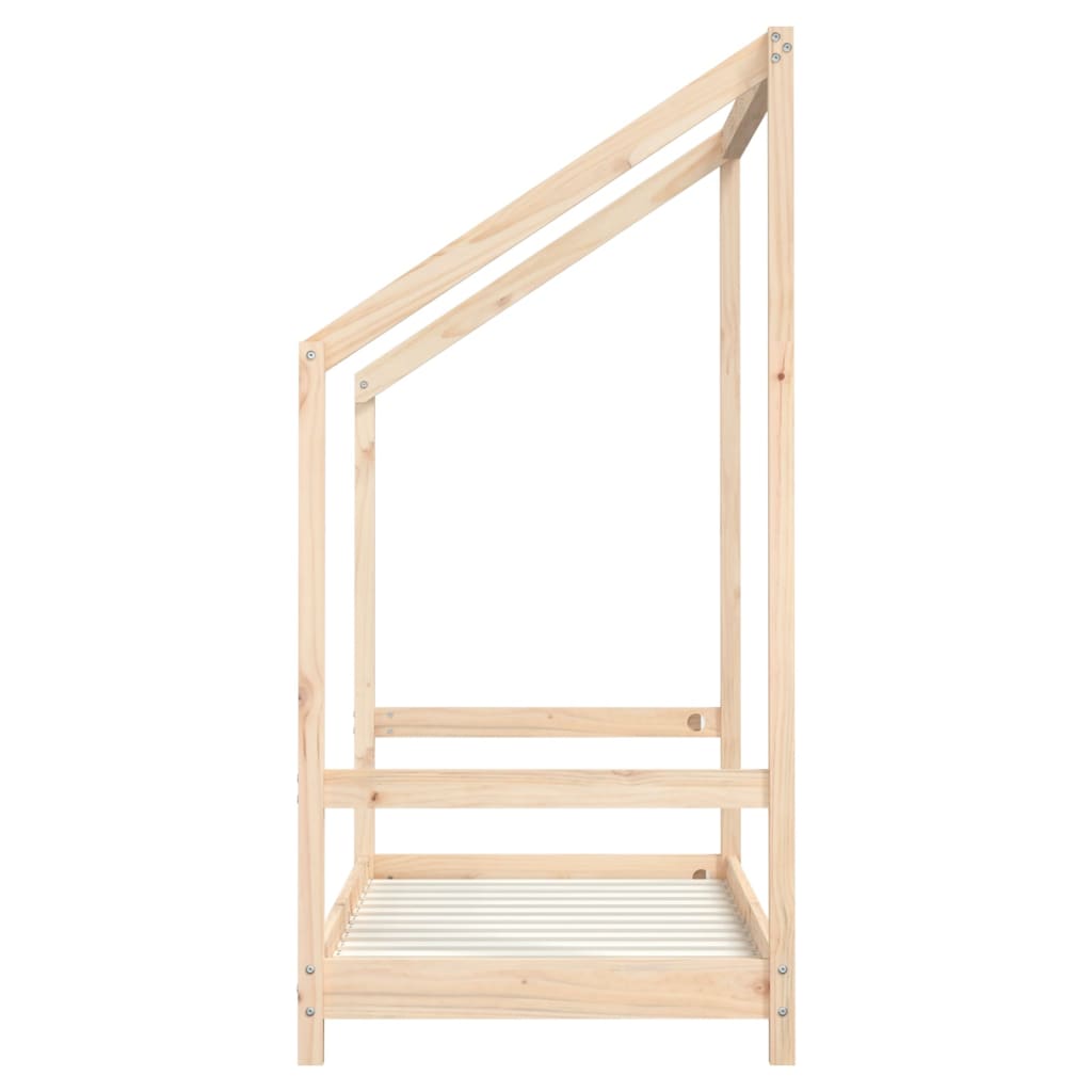 Children's bed 70x140 cm solid pine wood