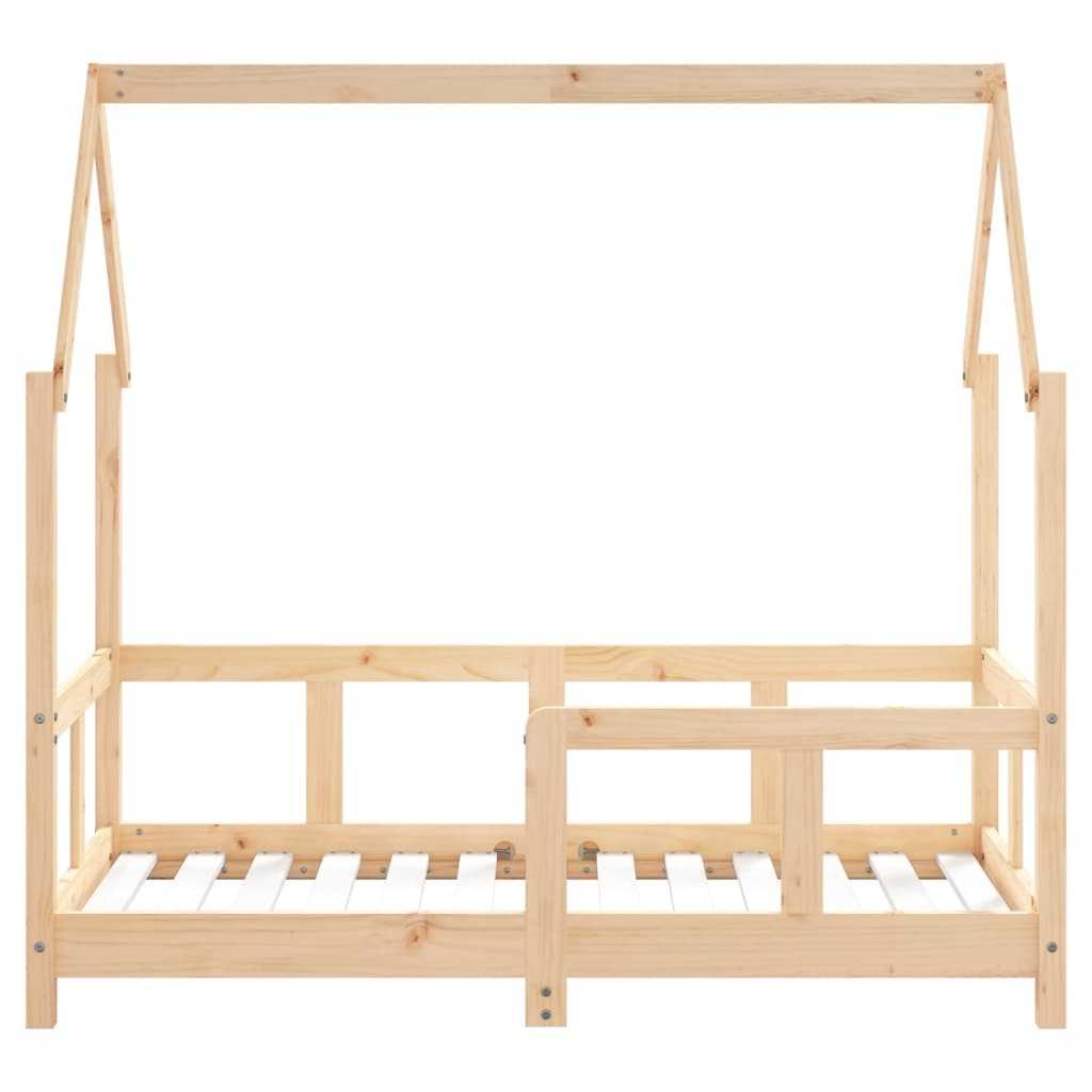 Children's bed 70x140 cm solid pine wood