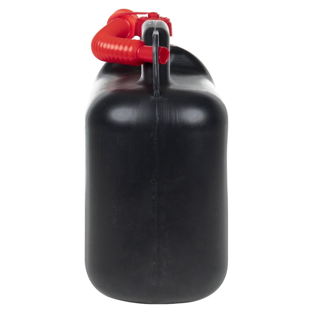 Petrol canister with flexible spout, 3 pieces, black, 10 L
