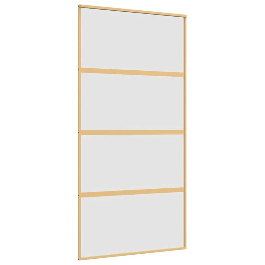 Schiebetür Golden 102,5x205 cm Matt ESG-Glas und Aluminium