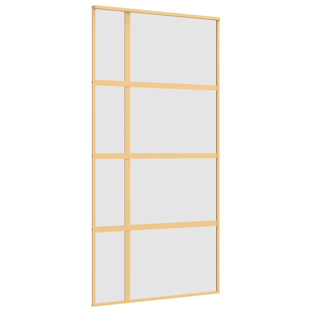 Schiebetür Golden 102,5x205 cm Matt ESG-Glas und Aluminium