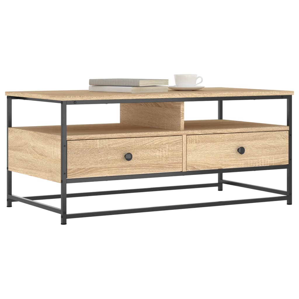 Couchtisch Sonoma-Eiche 100x51x45 cm Holzwerkstoff