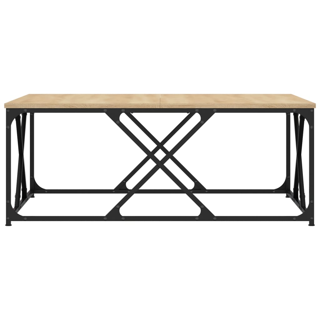 Couchtisch Sonoma-Eiche 100x100x40 cm Holzwerkstoff