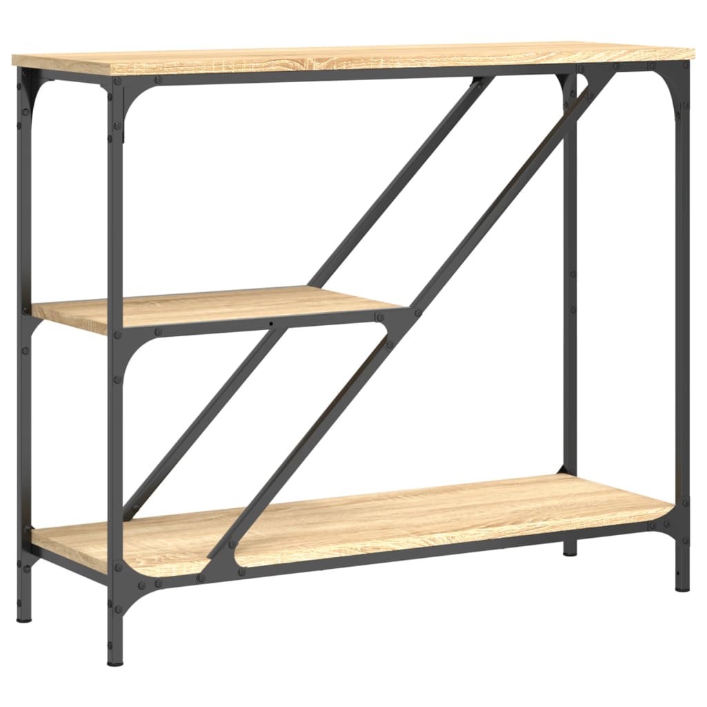 Konsolentisch Sonoma-Eiche 88,5x30x75 cm Holzwerkstoff