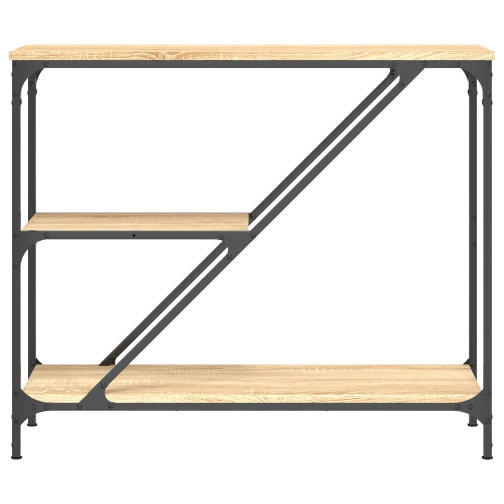 Konsolentisch Sonoma-Eiche 88,5x30x75 cm Holzwerkstoff