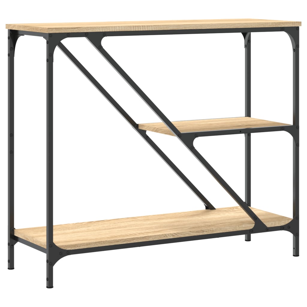 Konsolentisch Sonoma-Eiche 88,5x30x75 cm Holzwerkstoff
