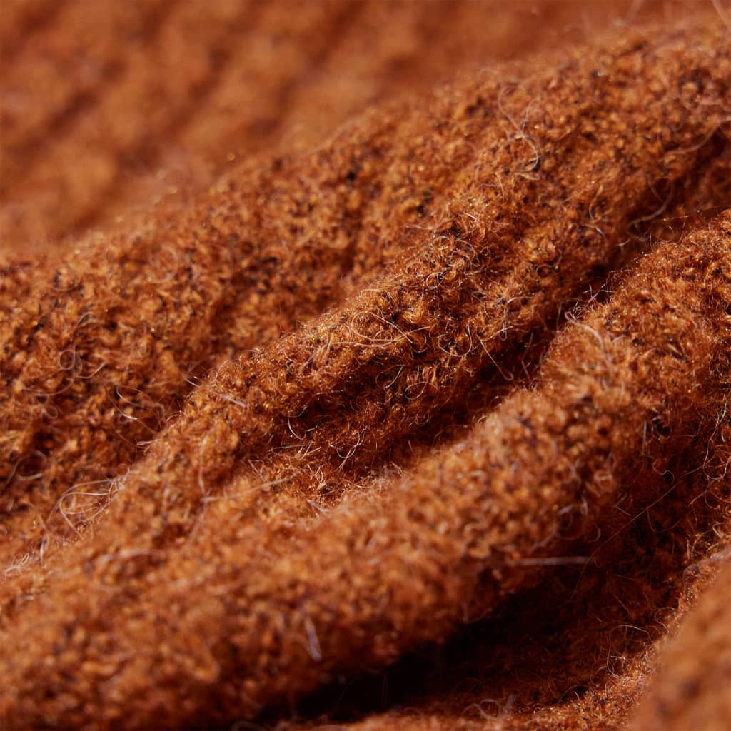 Kinder-Strickjacke Cognac 128