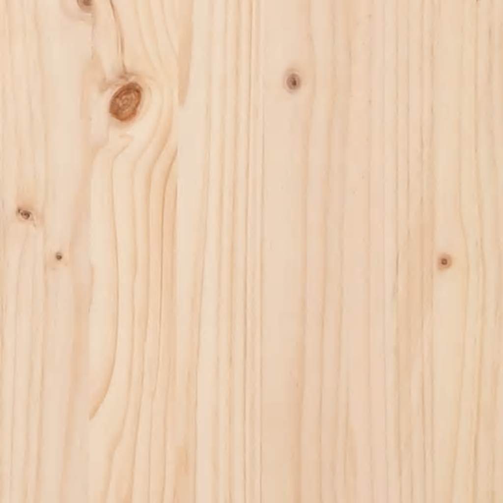 Table top round Ø70x3 cm solid pine wood
