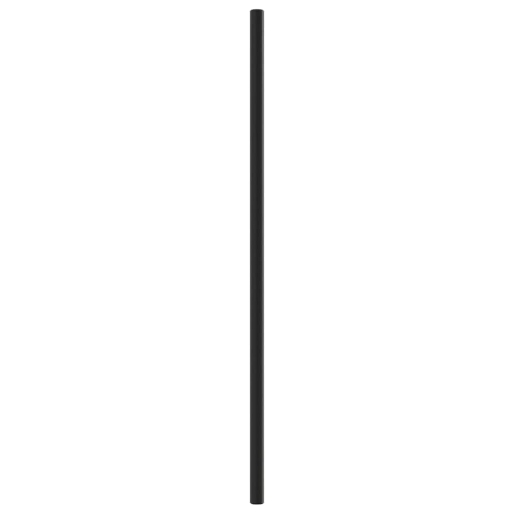 Möbelgriffe 20 Stk. Schwarz 320 mm Edelstahl