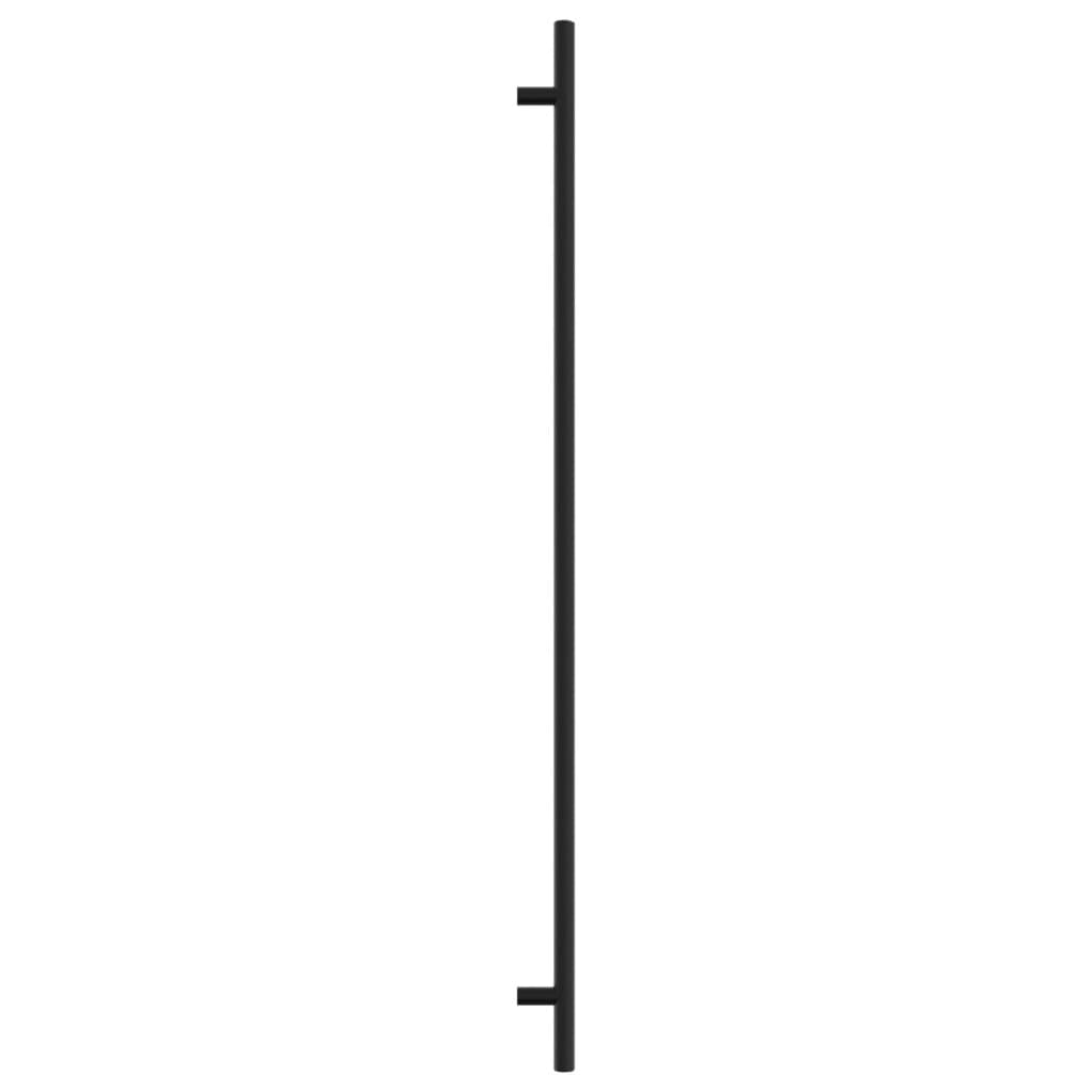 Möbelgriffe 20 Stk. Schwarz 480 mm Edelstahl