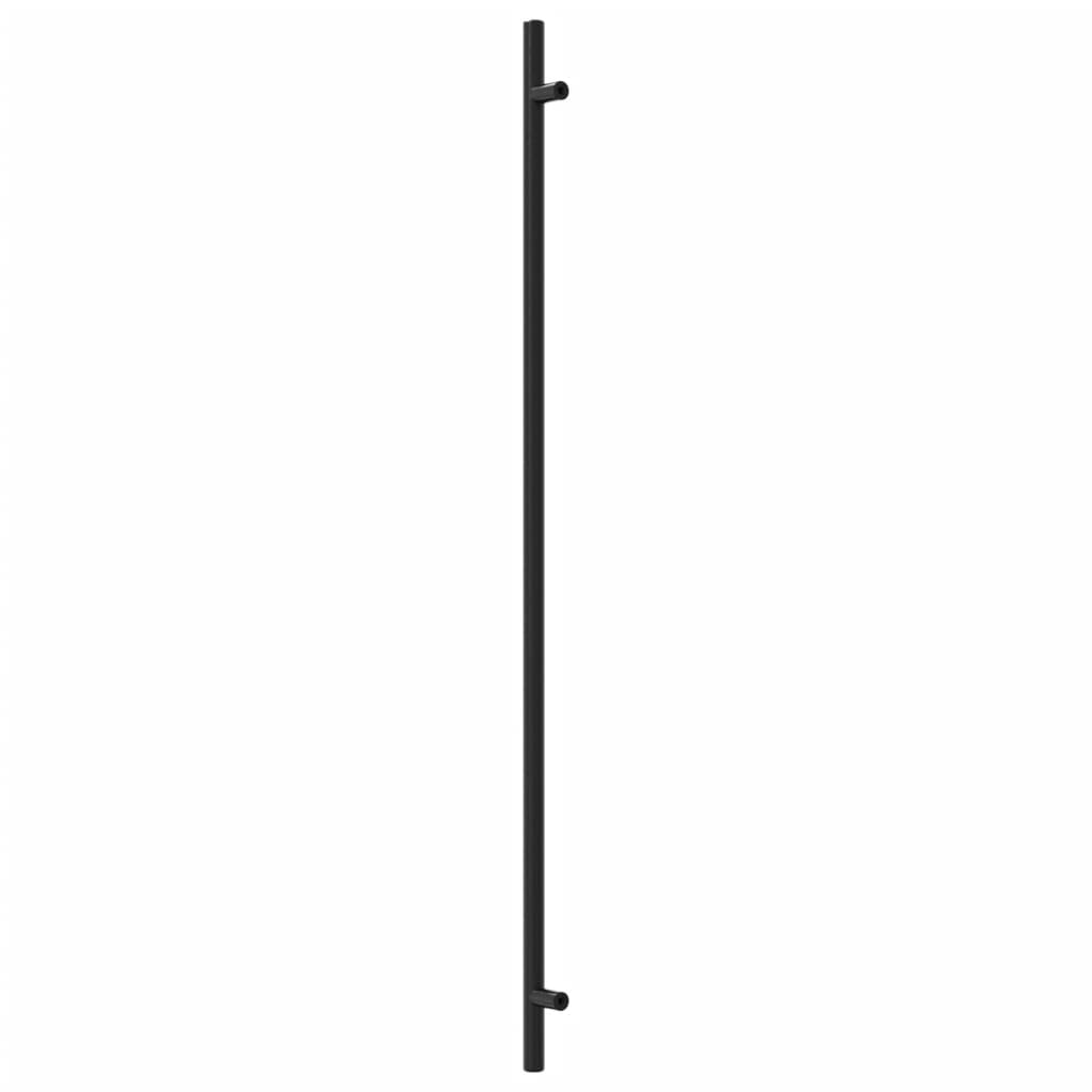 Möbelgriffe 20 Stk. Schwarz 480 mm Edelstahl