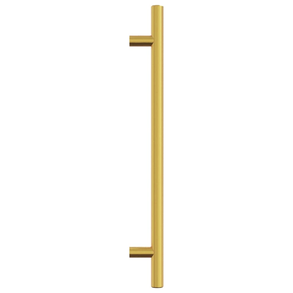 Möbelgriffe 10 Stk. Golden 192 mm Edelstahl