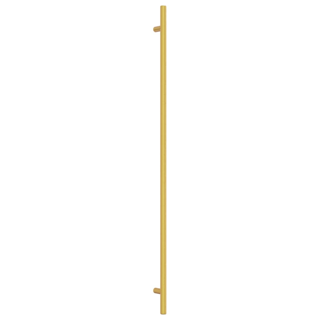 Möbelgriffe 10 Stk. Golden 480 mm Edelstahl