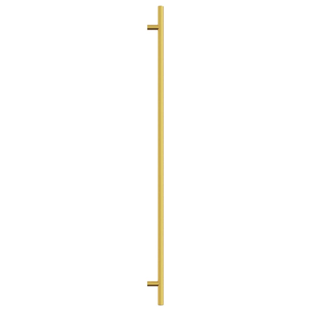 Möbelgriffe 10 Stk. Golden 480 mm Edelstahl