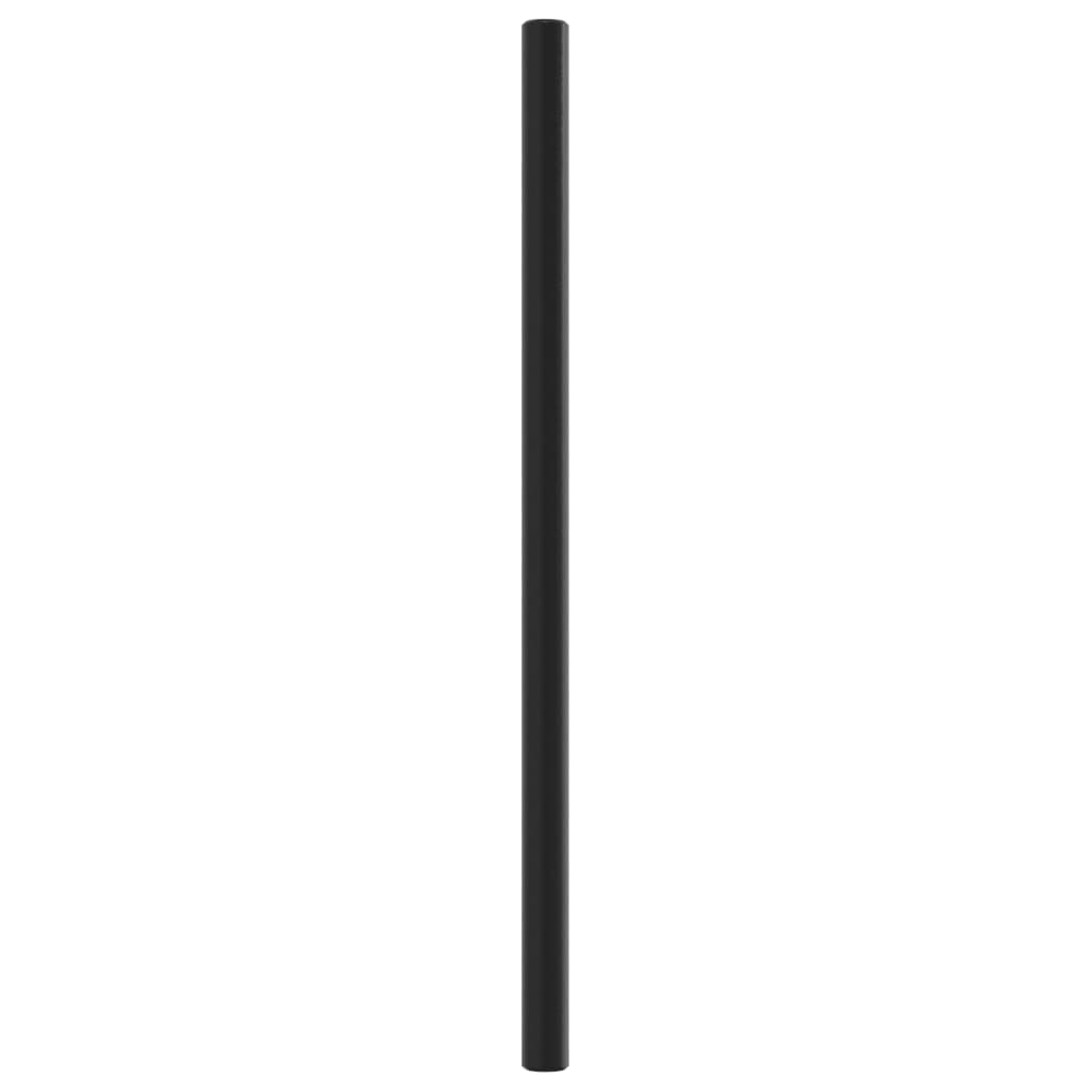 Möbelgriffe 10 Stk. Schwarz 192 mm Edelstahl