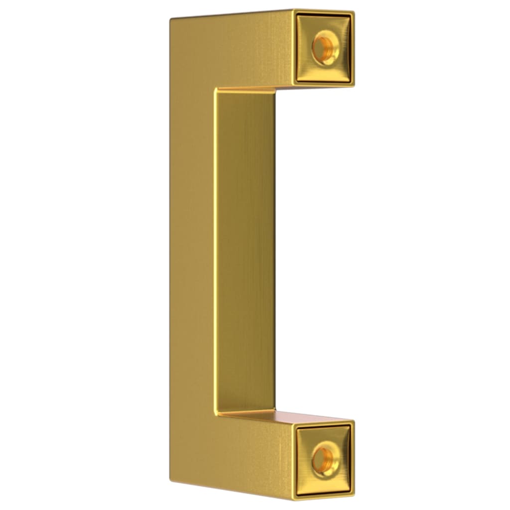 Möbelgriffe 20 Stk. Golden 64 mm Edelstahl