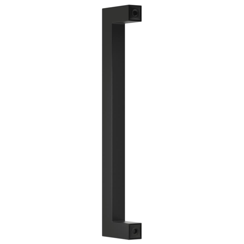Möbelgriffe 20 Stk. Schwarz 160 mm Edelstahl