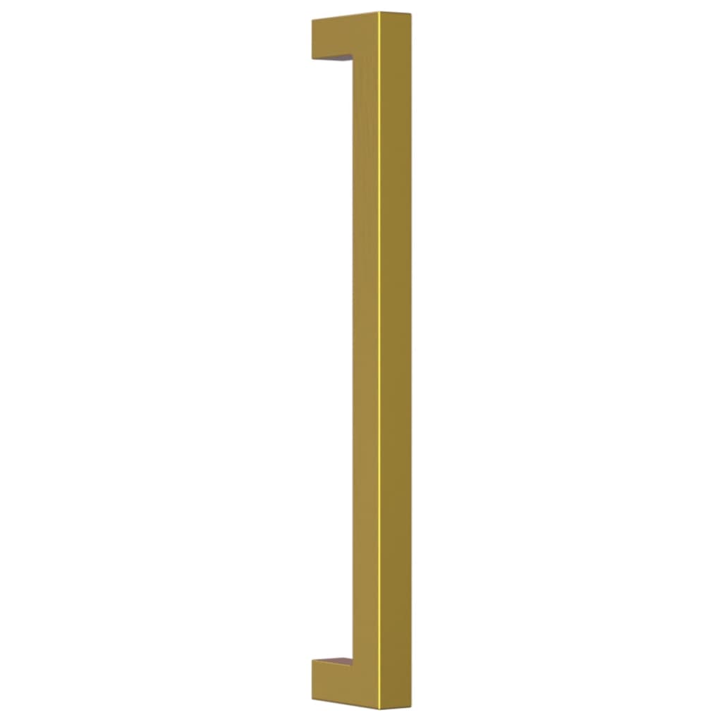 Möbelgriffe 10 Stk. Golden 192 mm Edelstahl