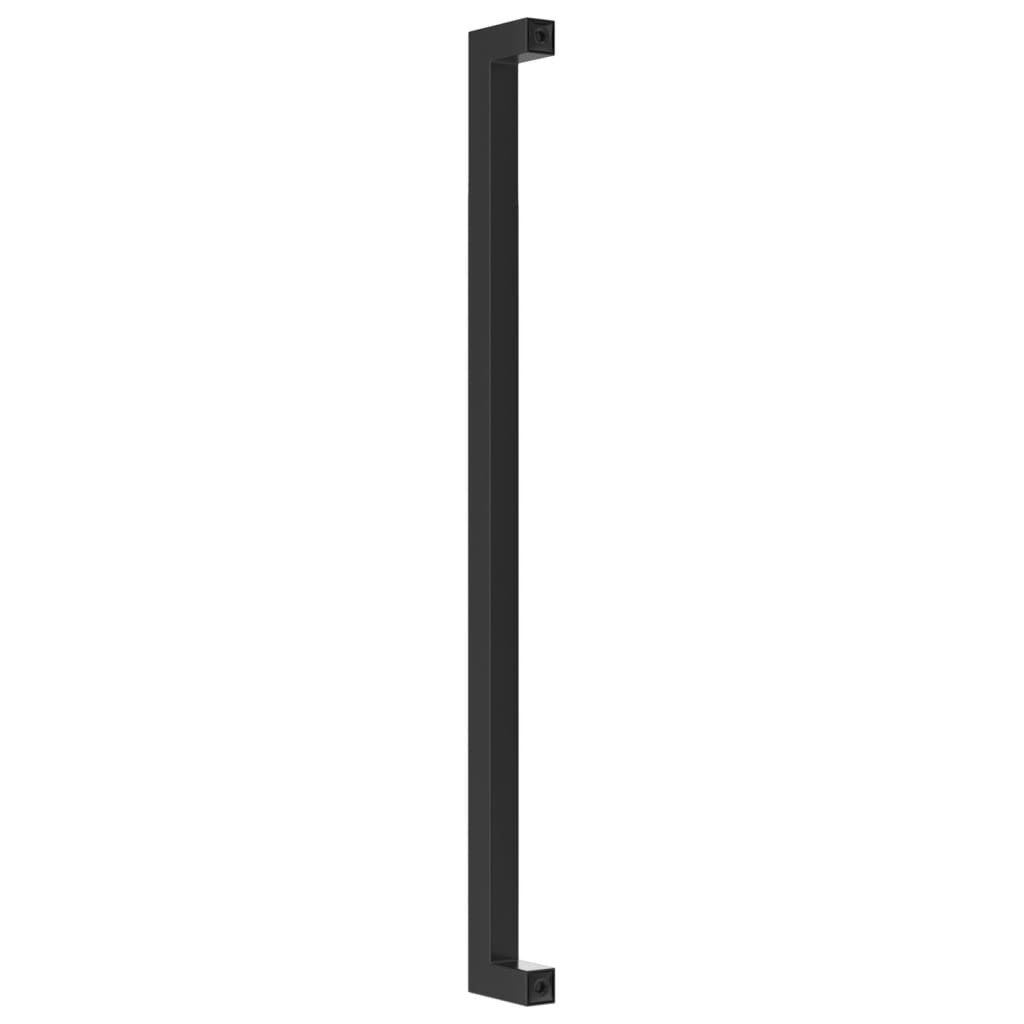 Möbelgriffe 10 Stk. Schwarz 320 mm Edelstahl