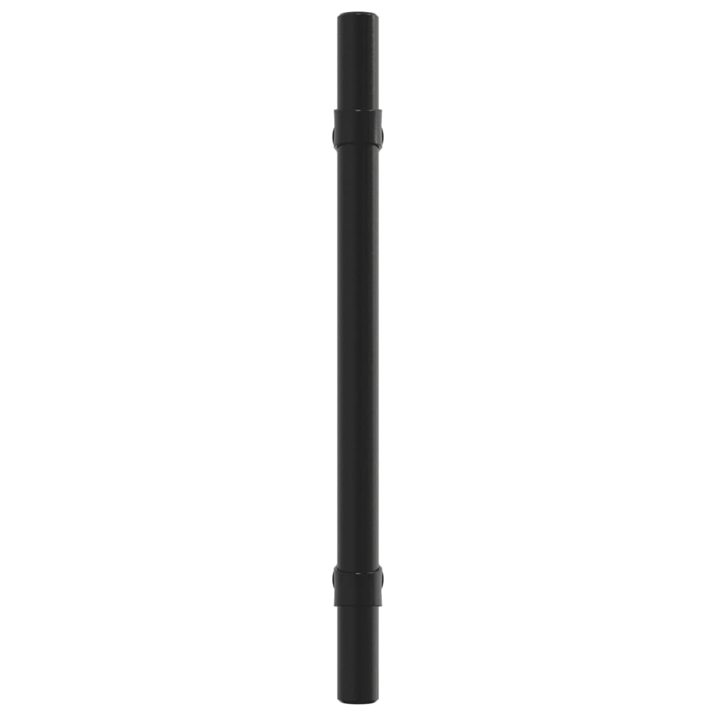 Möbelgriffe 20 Stk. Schwarz 128 mm Edelstahl