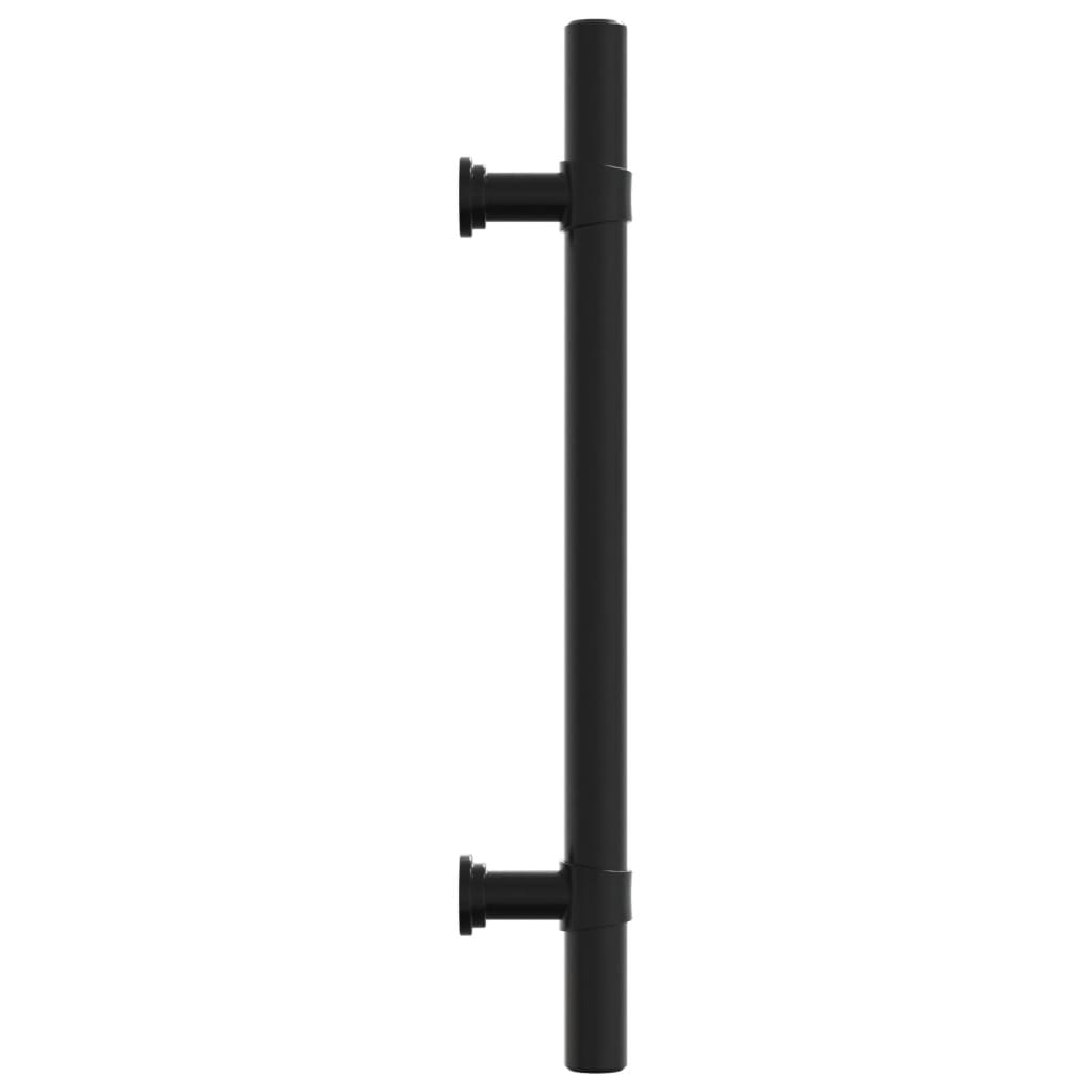 Möbelgriffe 20 Stk. Schwarz 128 mm Edelstahl