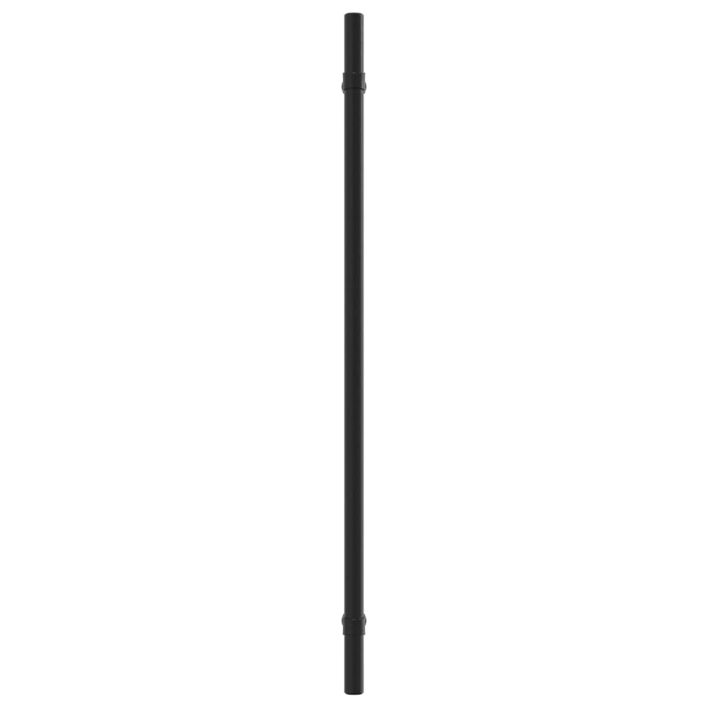Möbelgriffe 20 Stk. Schwarz 320 mm Edelstahl