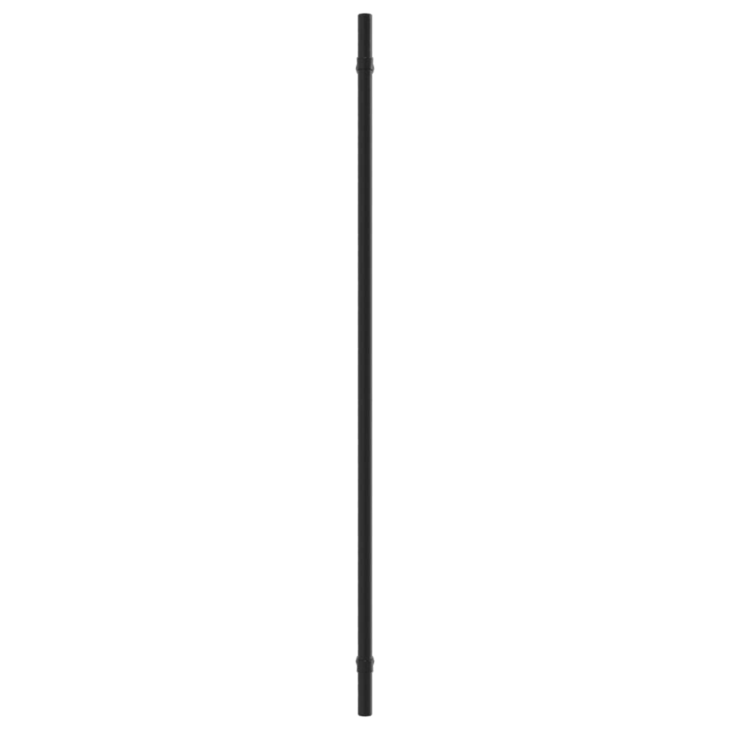 Möbelgriffe 20 Stk. Schwarz 480 mm Edelstahl