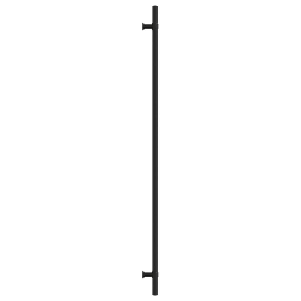 Möbelgriffe 20 Stk. Schwarz 480 mm Edelstahl