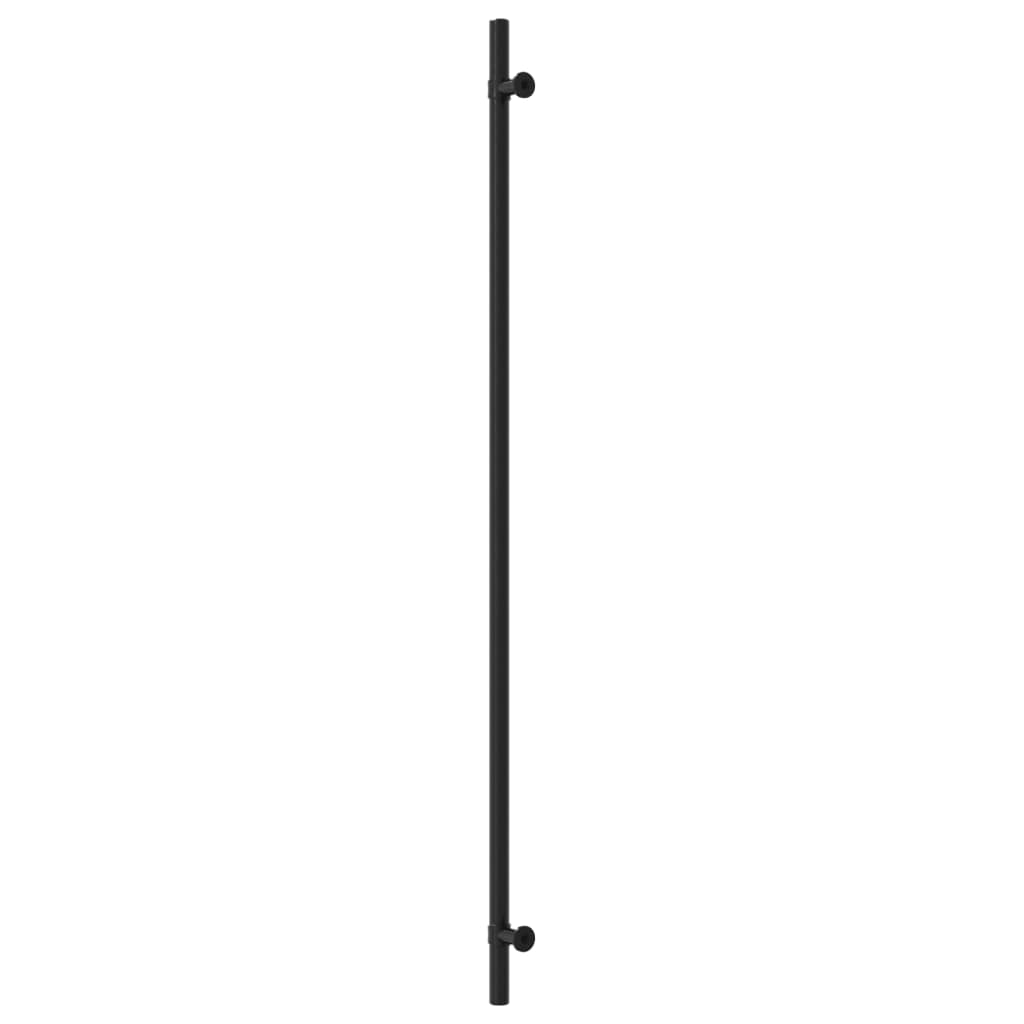 Möbelgriffe 20 Stk. Schwarz 480 mm Edelstahl