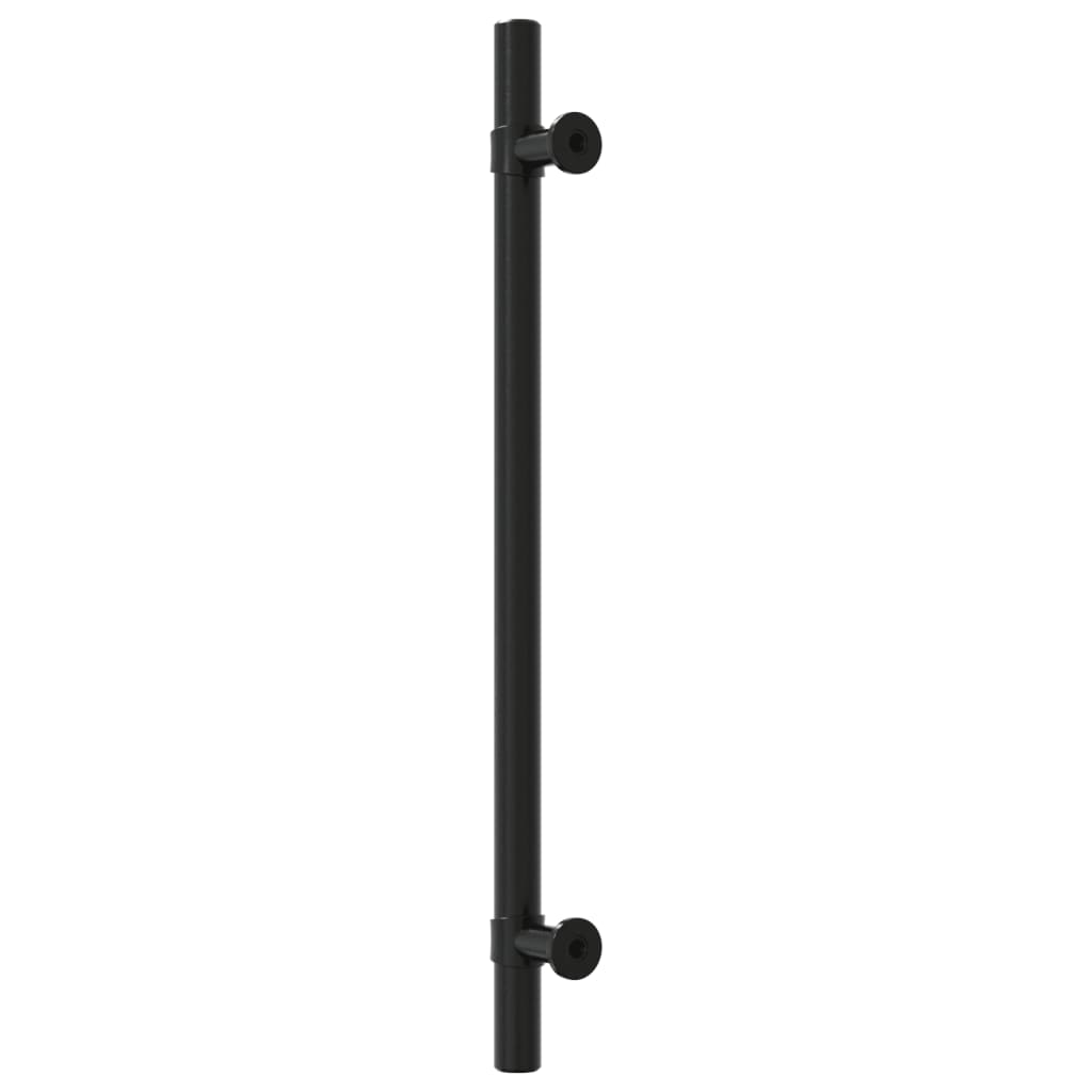 Möbelgriffe 10 Stk. Schwarz 192 mm Edelstahl