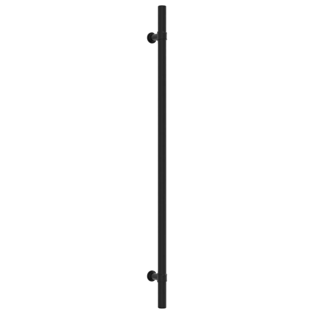 Möbelgriffe 10 Stk. Schwarz 320 mm Edelstahl
