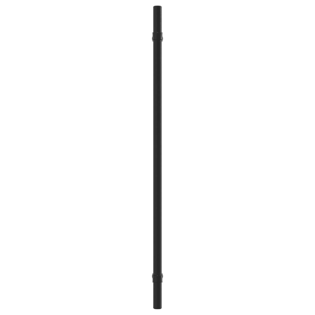 Möbelgriffe 10 Stk. Schwarz 320 mm Edelstahl