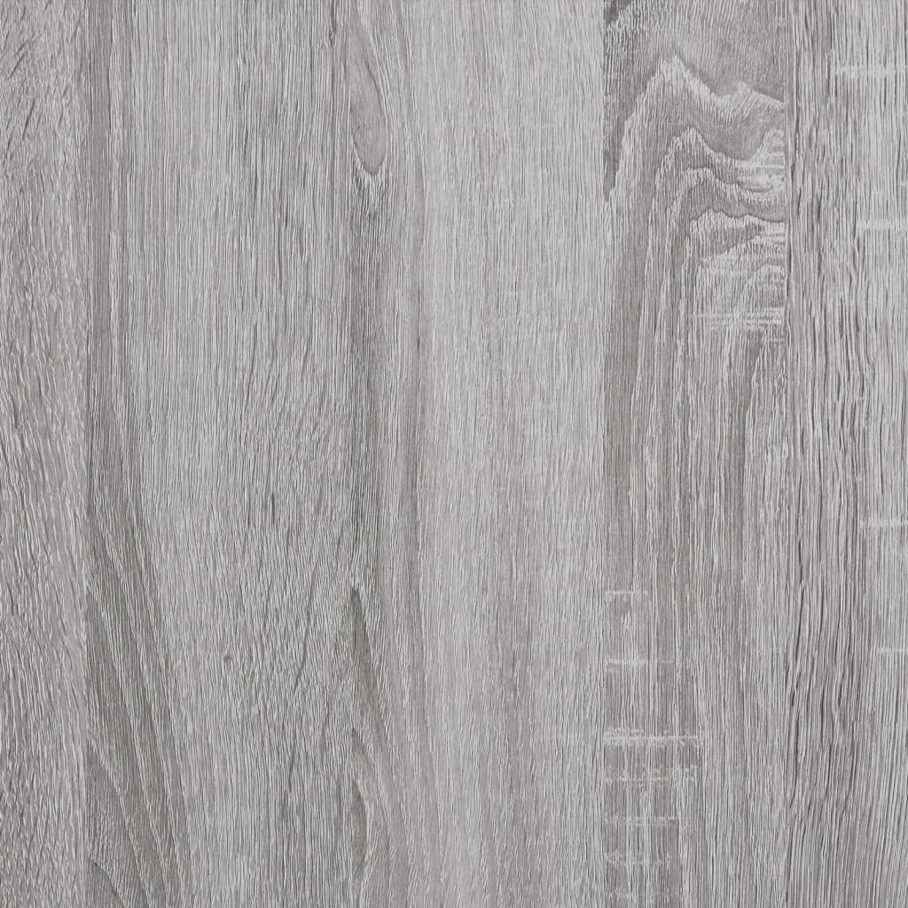 Schuhbank Grau Sonoma 82x32x47 cm Holzwerkstoff