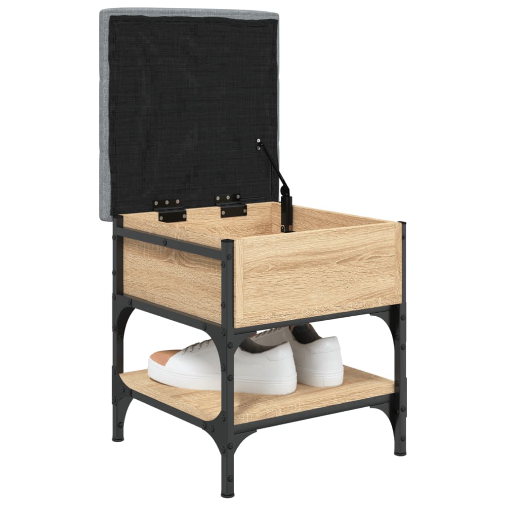 Shoe bench Sonoma oak 42x42x45 cm wood material