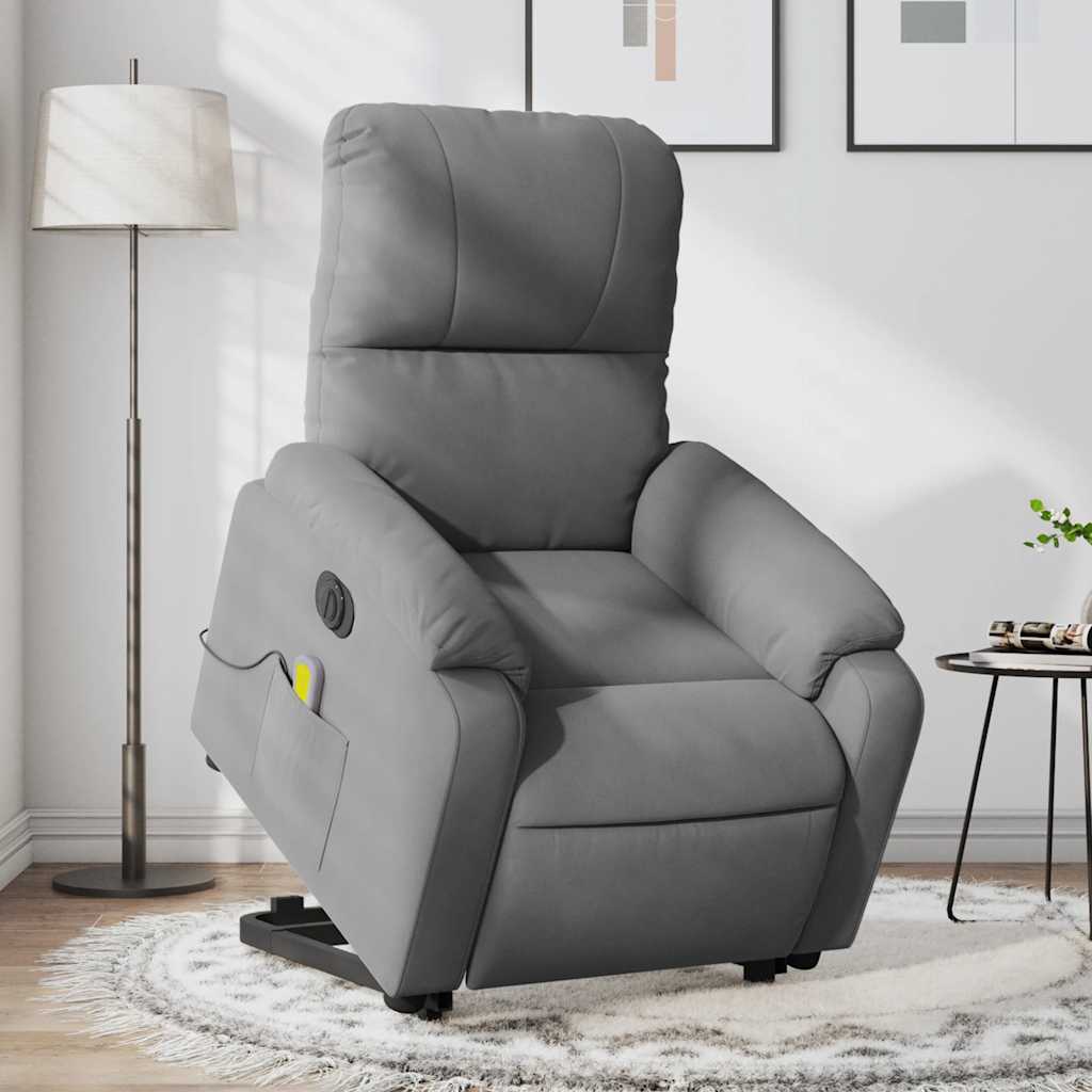 Massage Chair Stand-Up Aid Electric Dark Grey