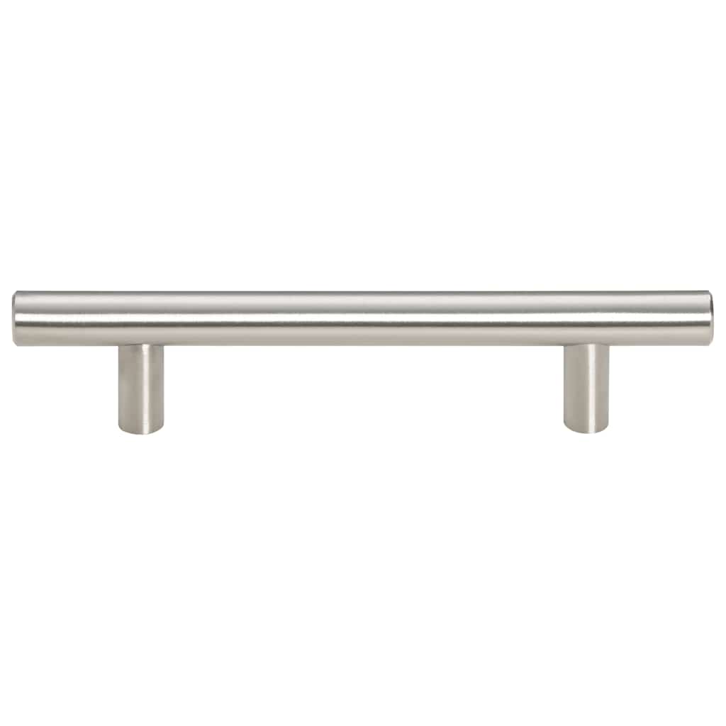 Möbelgriffe 10 Stk. Silbern 96 mm Edelstahl