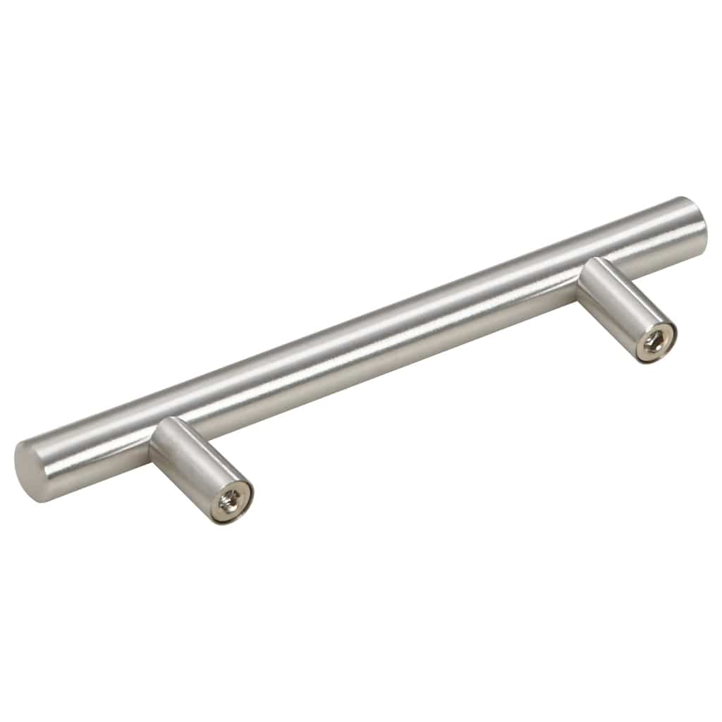 Möbelgriffe 10 Stk. Silbern 96 mm Edelstahl
