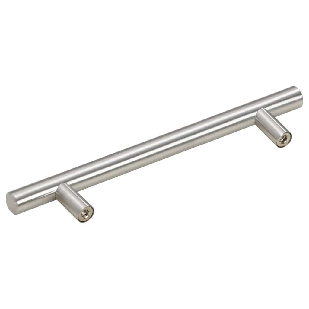 Möbelgriffe 10 Stk. Silbern 128 mm Edelstahl