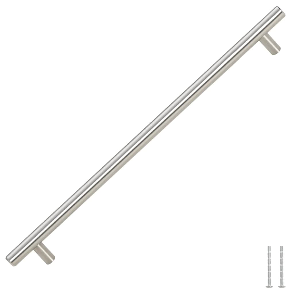 Möbelgriffe 5 Stk. Silbern 320 mm Edelstahl