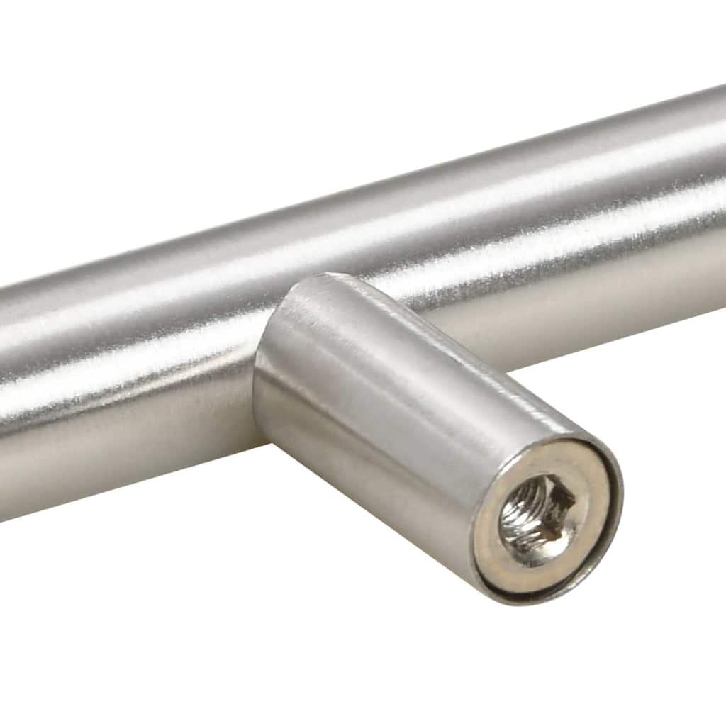 Möbelgriffe 5 Stk. Silbern 320 mm Edelstahl