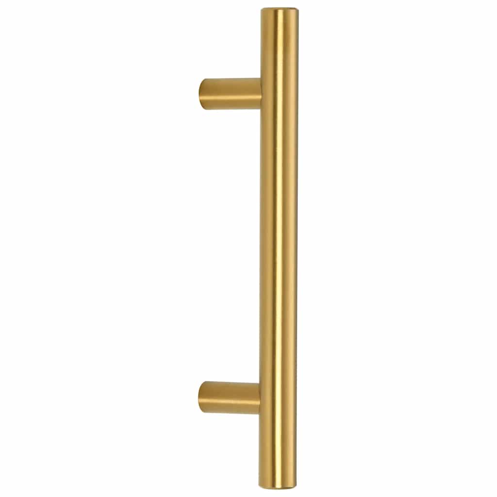 Möbelgriffe 10 Stk. Golden 96 mm Edelstahl