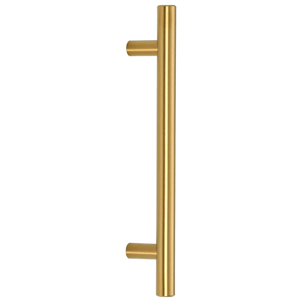 Möbelgriffe 10 Stk. Golden 128 mm Edelstahl
