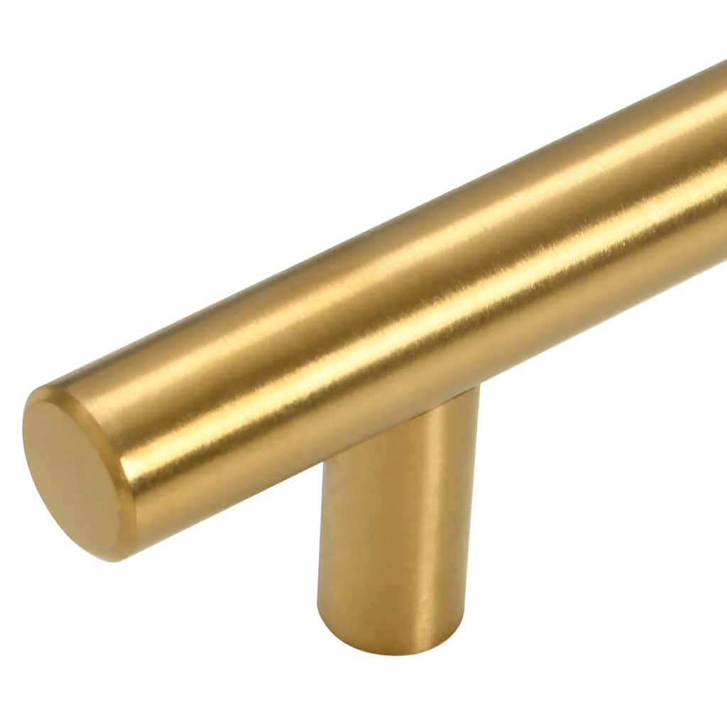 Möbelgriffe 5 Stk. Golden 320 mm Edelstahl