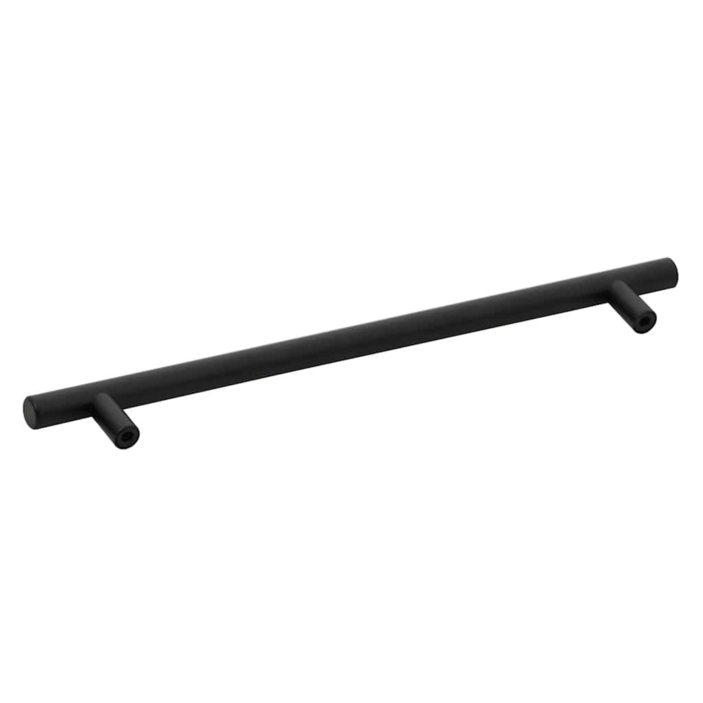 Möbelgriffe 5 Stk. Schwarz 224 mm Edelstahl