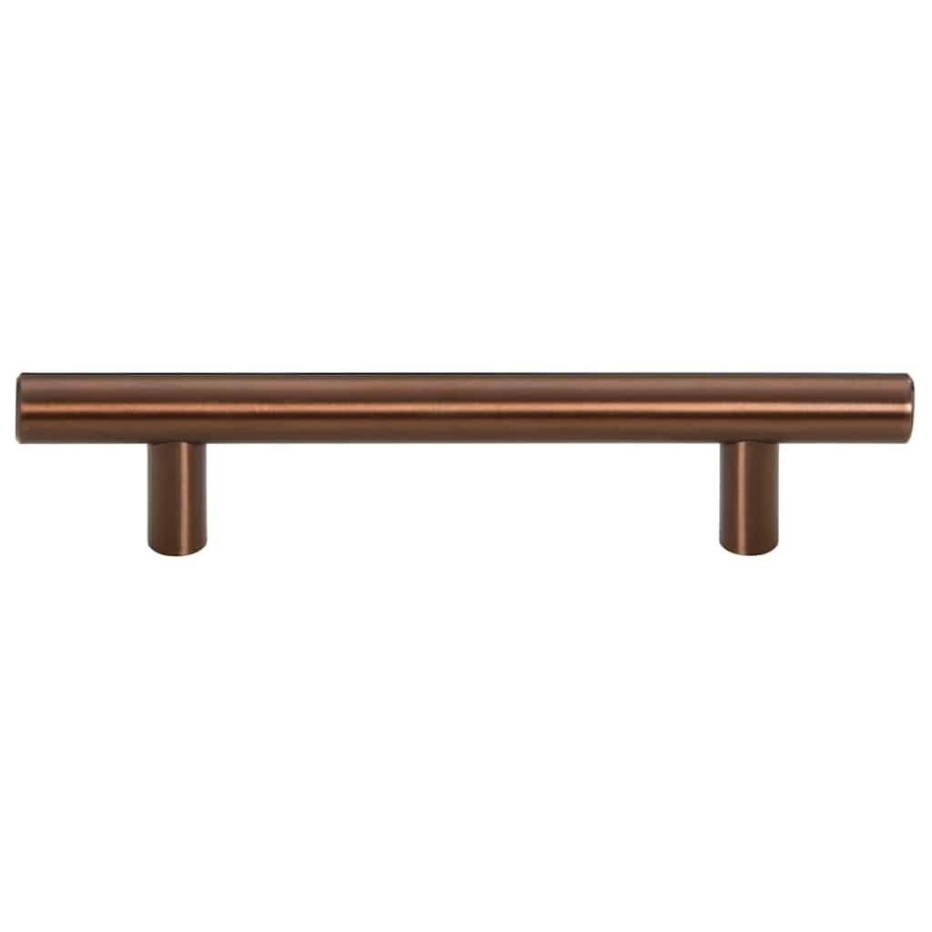 Möbelgriffe 10 Stk. Bronzen 96 mm Edelstahl